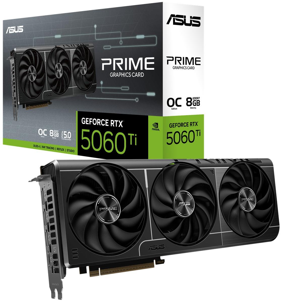 Видеокарта Asus PRIME-RTX5060TI-O8G