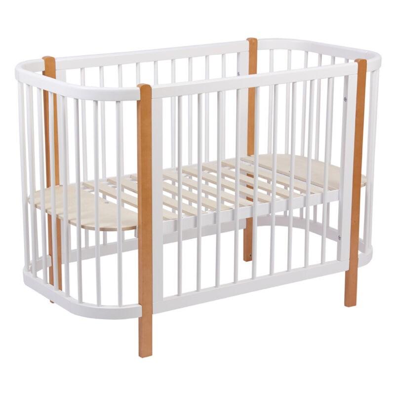 Patut copii Polini Kids Simple 350 White/Natural