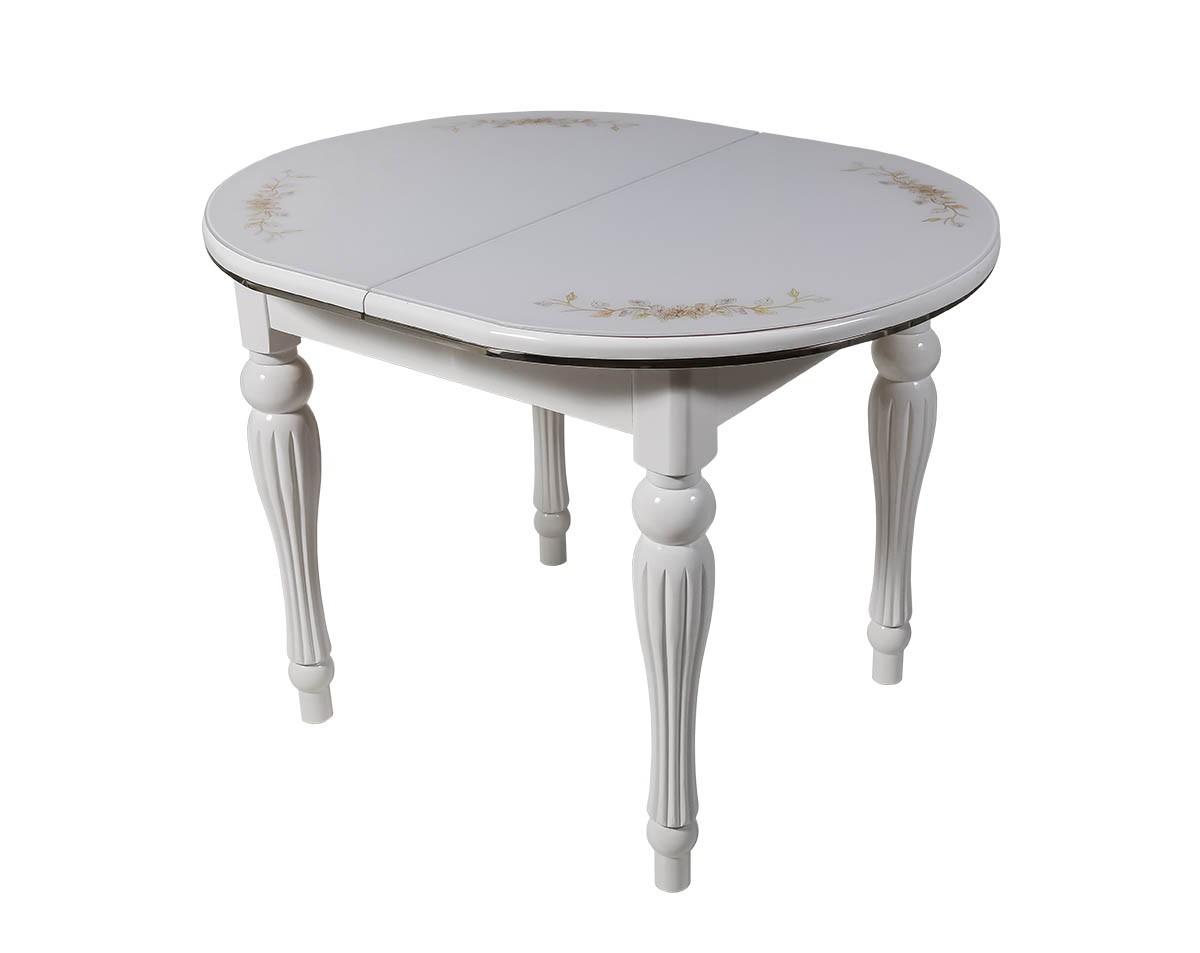 Masa din sticla MG-Plus DT A11 White