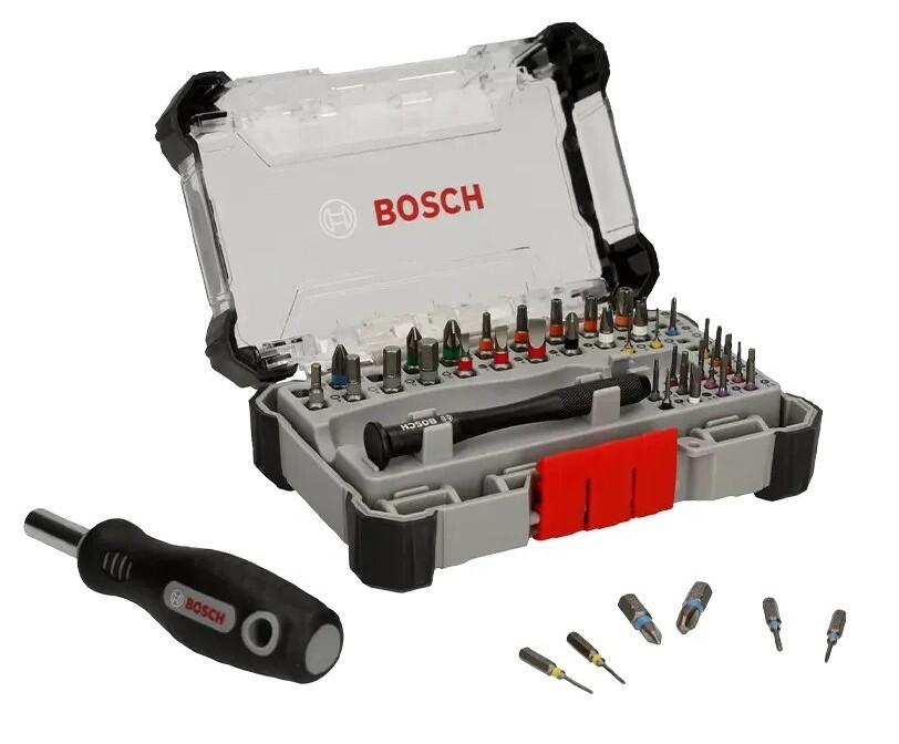 Набор бит Bosch 42 шт. шестигранный