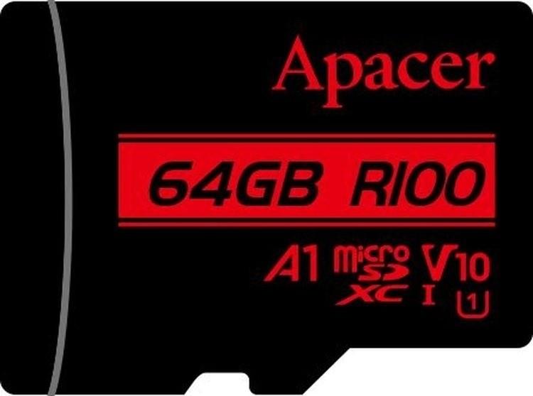 Карта памяти Apacer AP64GMCSX10UB-RA