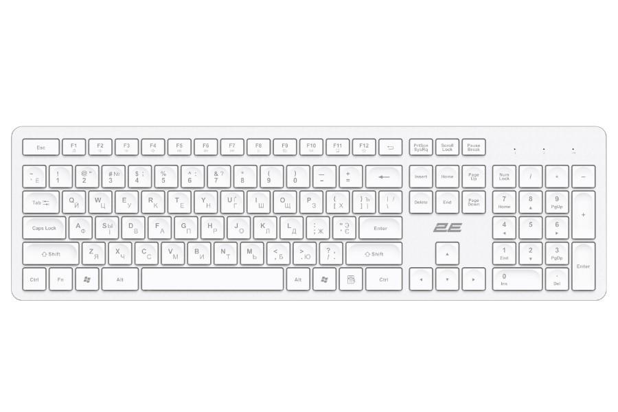 Клавиатурa 2E KS260 (White)