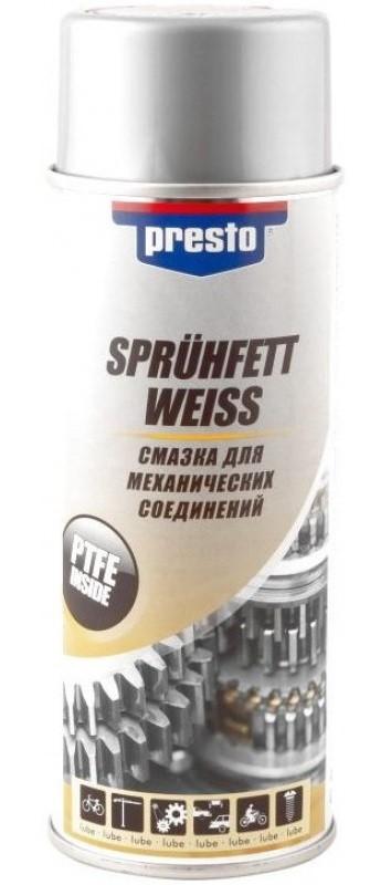 Lubrifiant masina Presto Spruhfett Weiss 400 ml (217791)