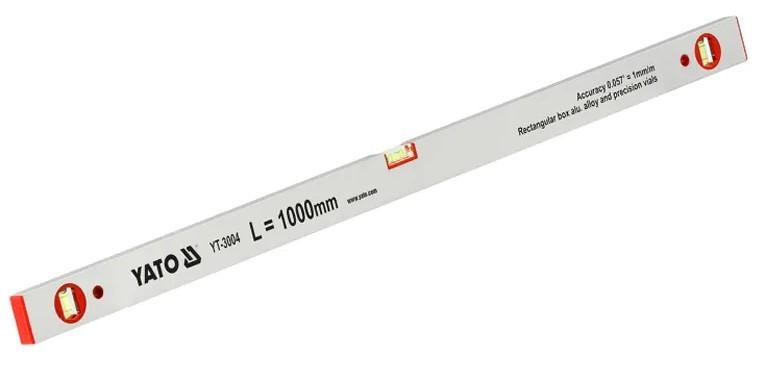 Уровень строительный Yato 1000 мм 3 глазка