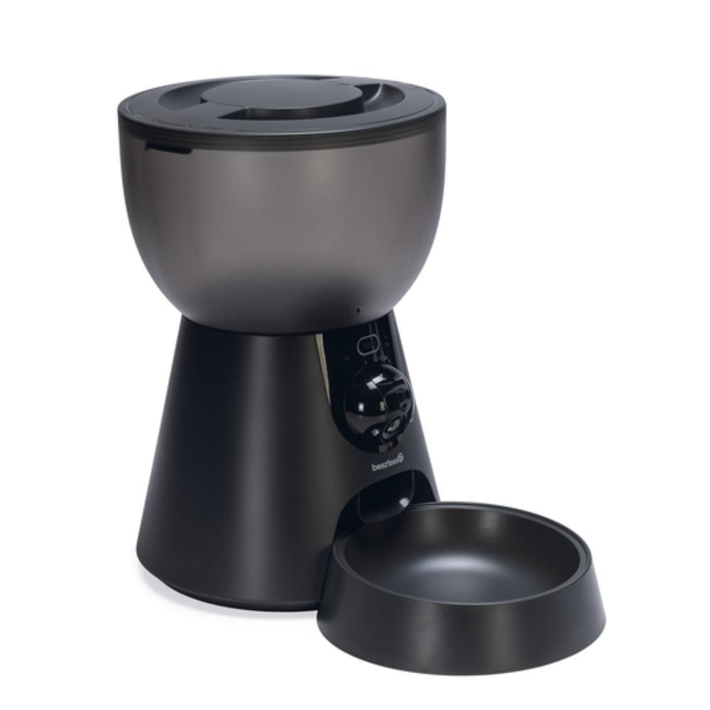 Миска для кошачьего корма Beeztees Smart Feeder Cam Anthracite 22x36x32 см