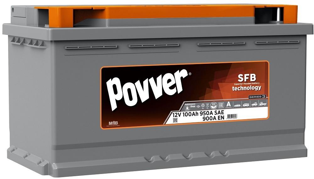 Аккумулятор POVVER 00Ah (Mutlu) S3 900A