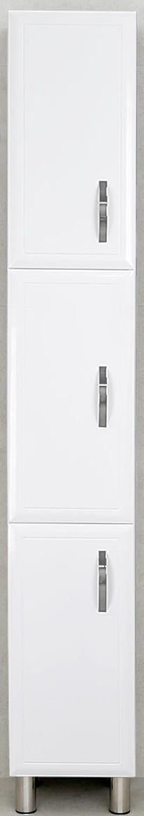 Шкаф пенал Bayro Allure 300x1900 Белый Матовый