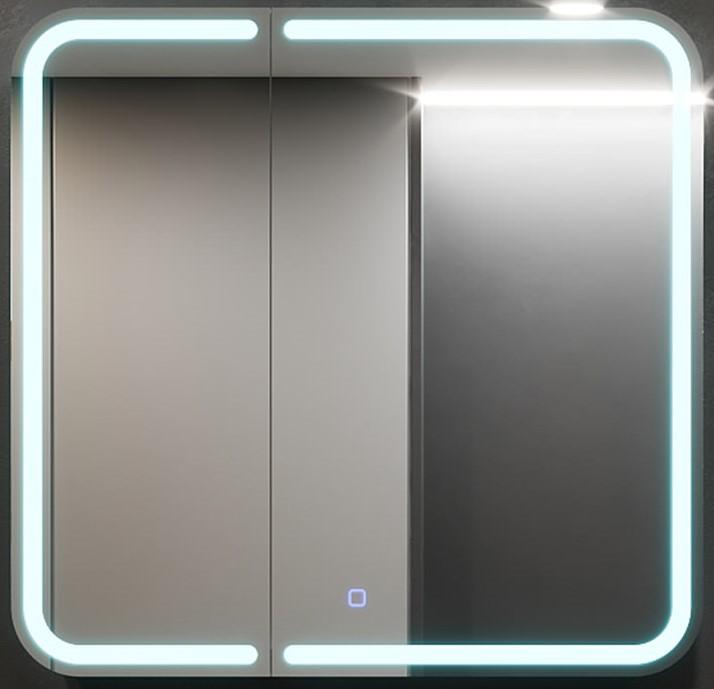 Шкаф в ванную Bayro Sonata LED touch 700x760 Белый