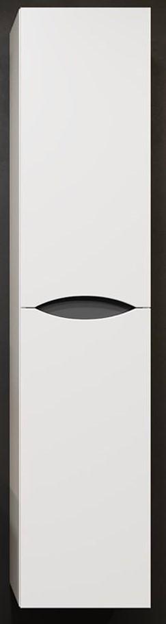 Шкаф пенал Bayro Elara 350x1600 Белый Матовый
