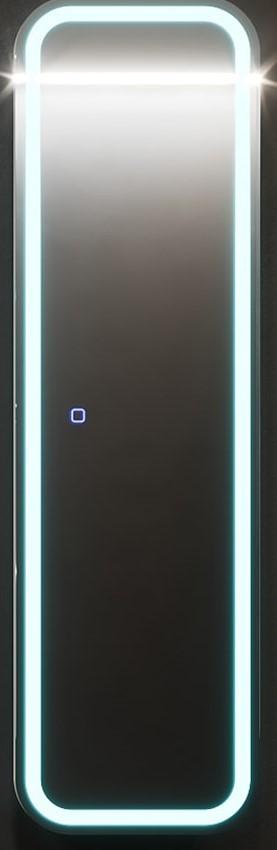 Шкаф пенал Bayro Sonata LED touch 350x1200 Белый