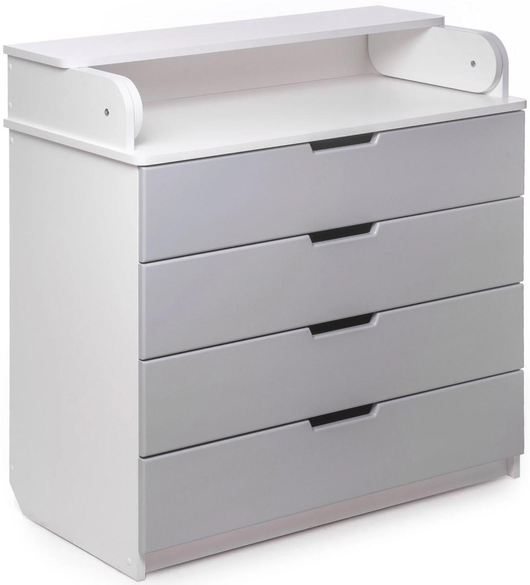 Comoda copii Happy Baby Pro 800 MDF Gri