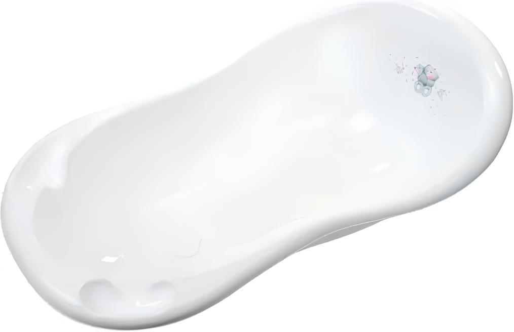 Cada pentru bebelusi Maltex Anti-Slip White