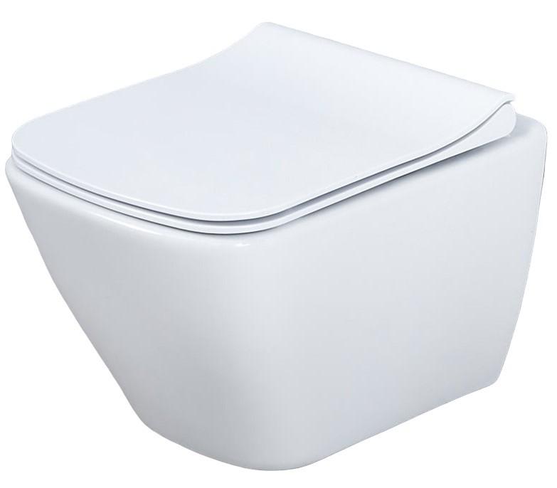 Vas WC Cersanit CITY SQUARE RIMLESS (105900)