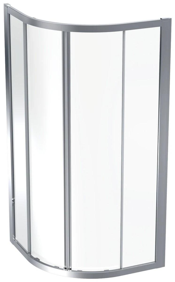 Cabina de dus GEBERIT GEO  semi-rotunda  90x90x190