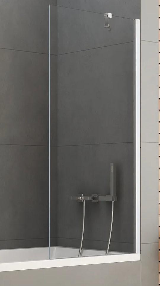 Перегородка для ванны New Trendy Soleo Bathtub Screen Hinged 100×140 P-0076