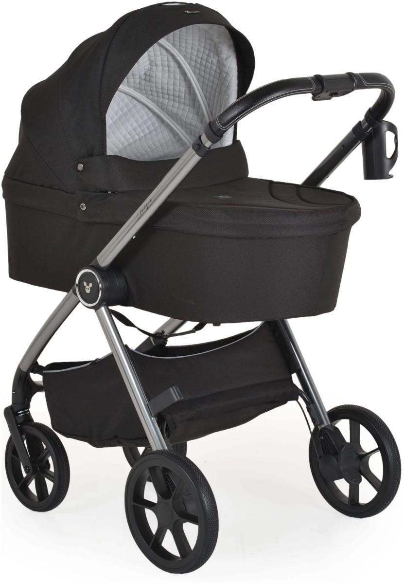 Коляска 3 в 1 Moni Unique Carbon Black