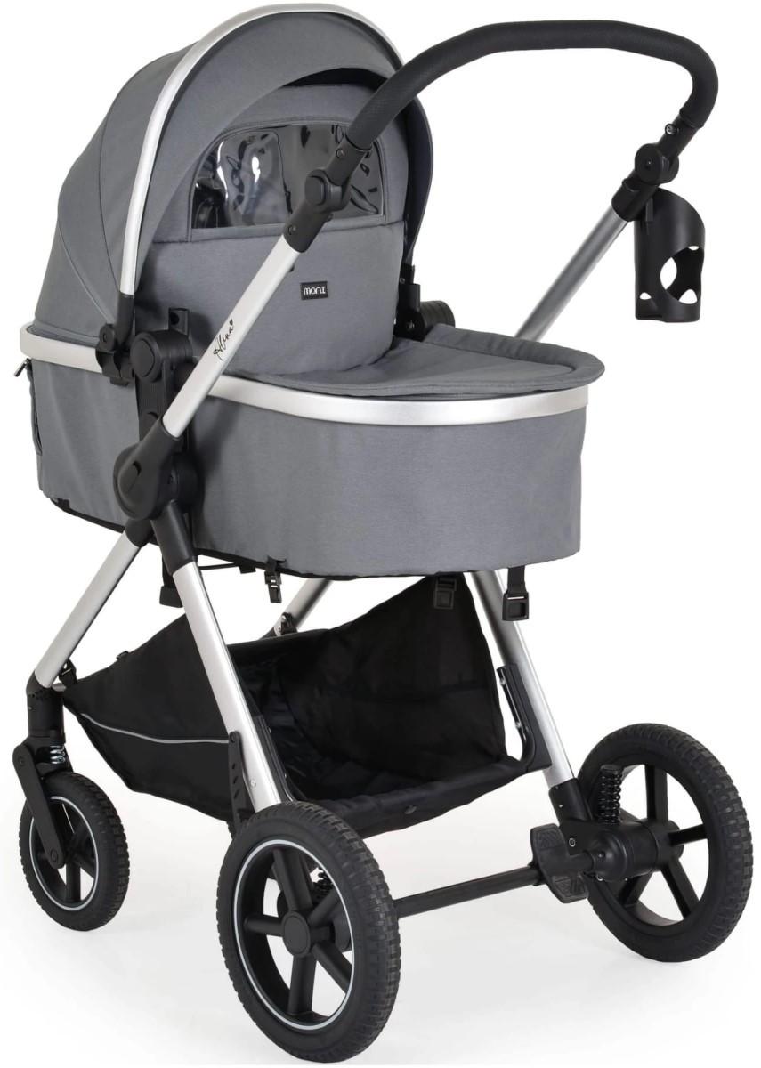 Carucior 3 in 1 Moni Alina Titanium Grey
