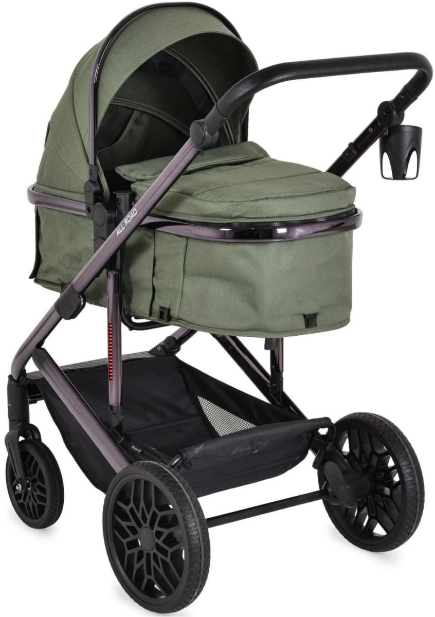 Коляска 3 в 1 Moni All Road Dark Green
