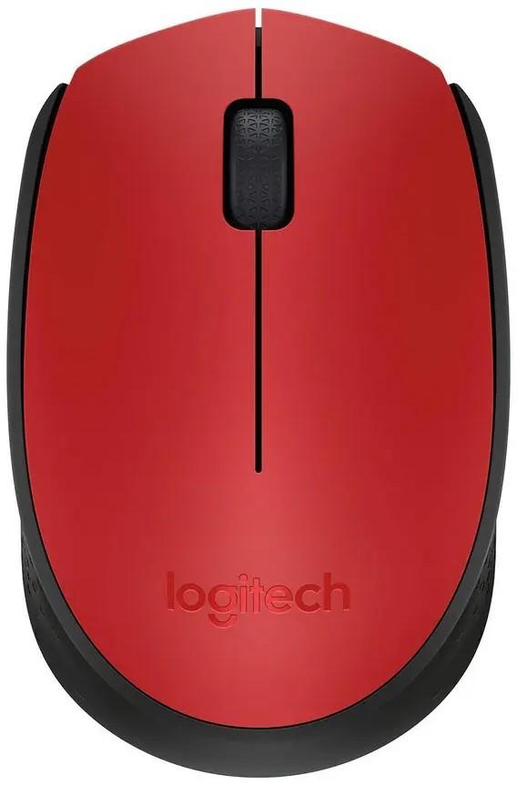 Компьютерная мышь Logitech Wireless Mouse M171 RED