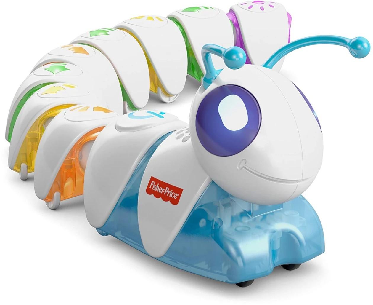 Музыкальная игрушка Fisher price Гусеница Cоединяй и запускай (DKT39)