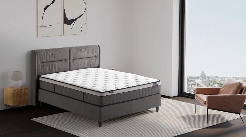 Кровать Dogtas Lova PALMON 120x200cm GK8148 (Серый)