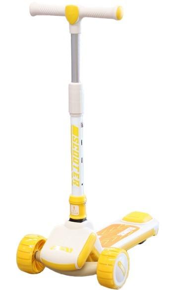 Самокат New World F080 Yellow/White