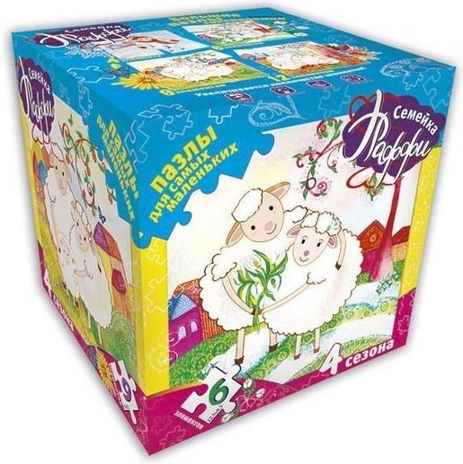 Puzzle Toys outlet 4 in 1 Familia Puffy (20169)