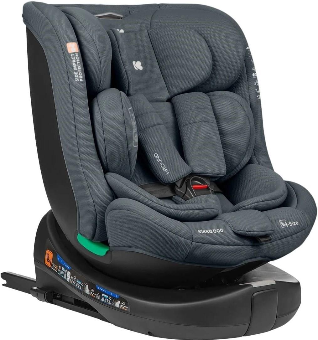 Детское автокресло Kikka Boo i-Round Dark Grey