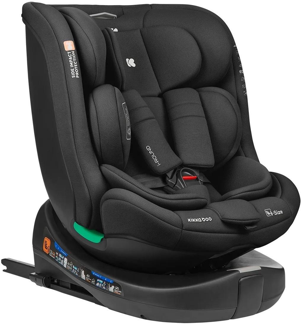 Детское автокресло Kikka Boo i-Round Black