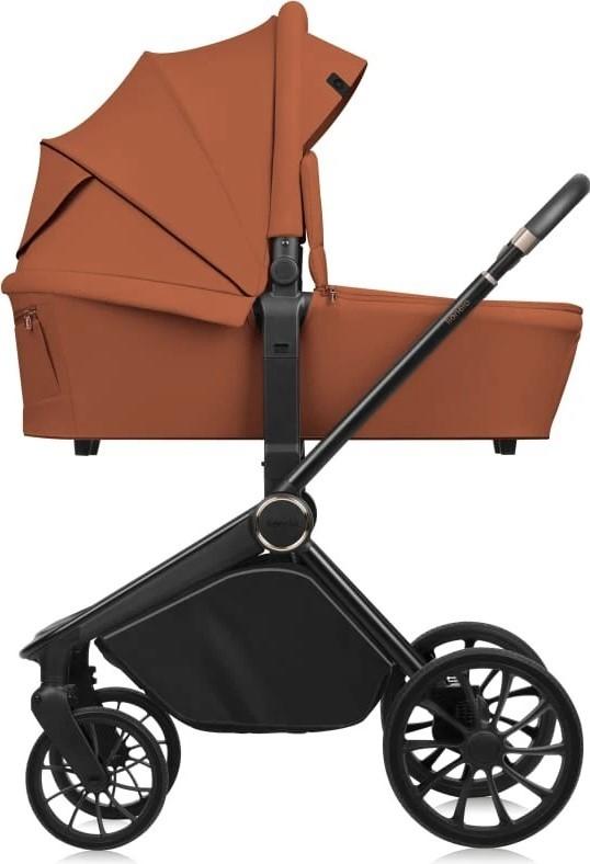 Carucior 2 in 1 Lionelo Mika Plus Brown Rust