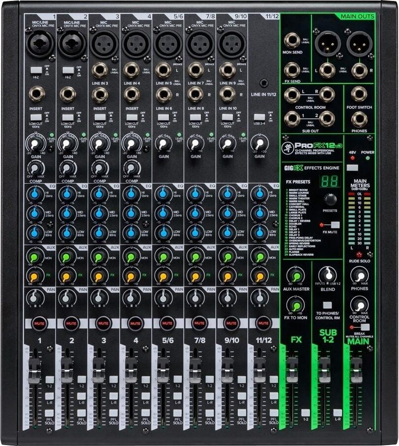 Микшер без усилителя Mackie ProFX12v3