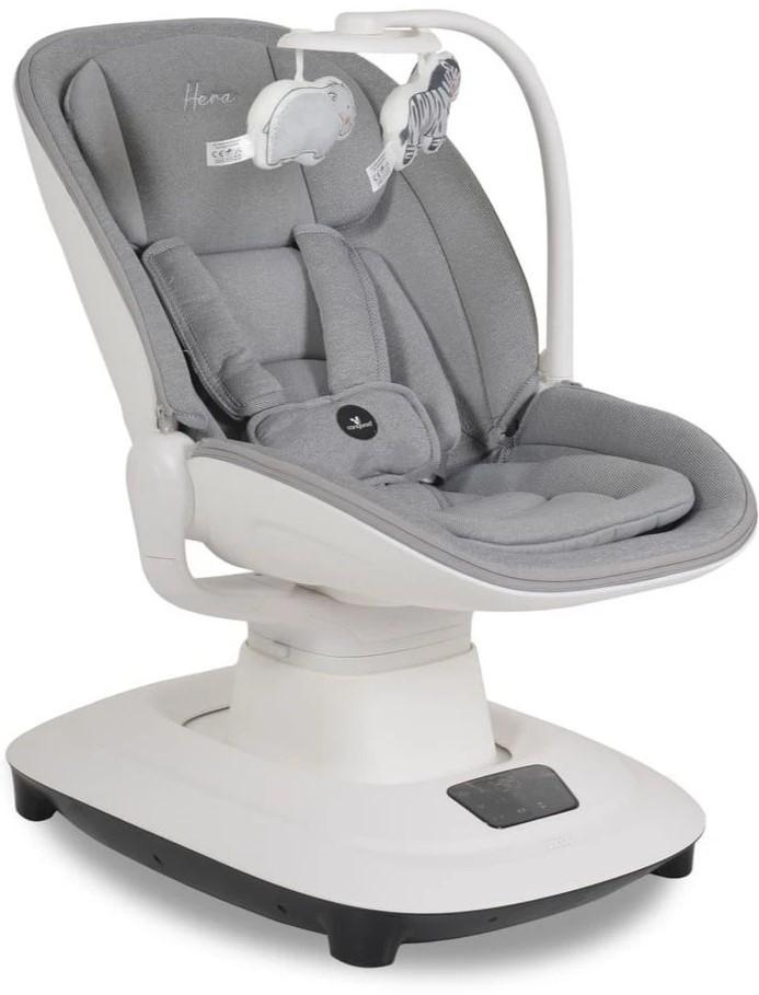 Шезлонг детский Moni Hera Light Grey