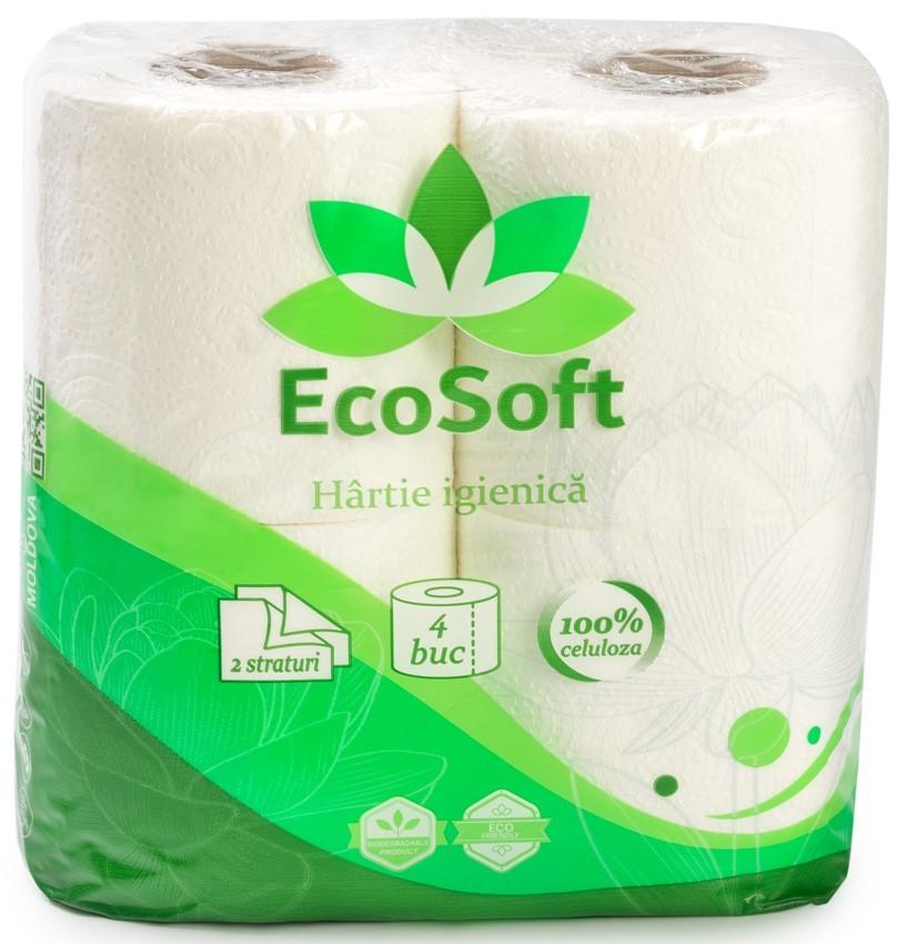 Туалетная бумага Ecosoft 2 plies 18m 4 rolls