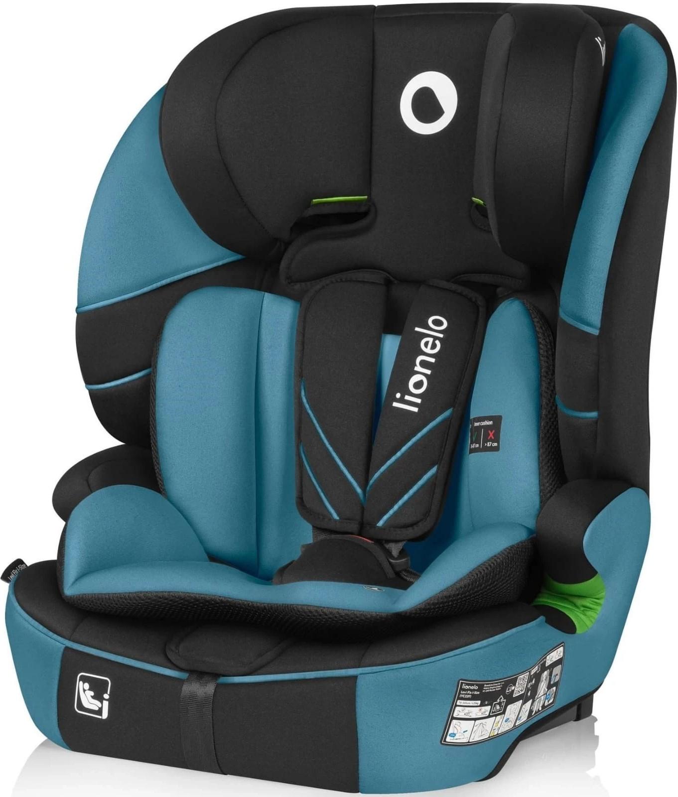 Детское автокресло Lionelo Levi Fix Blue Cobalt