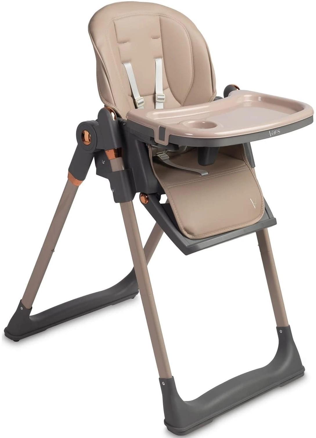 Стул для кормления с регулировкой по высоте Caretero Vars Beige