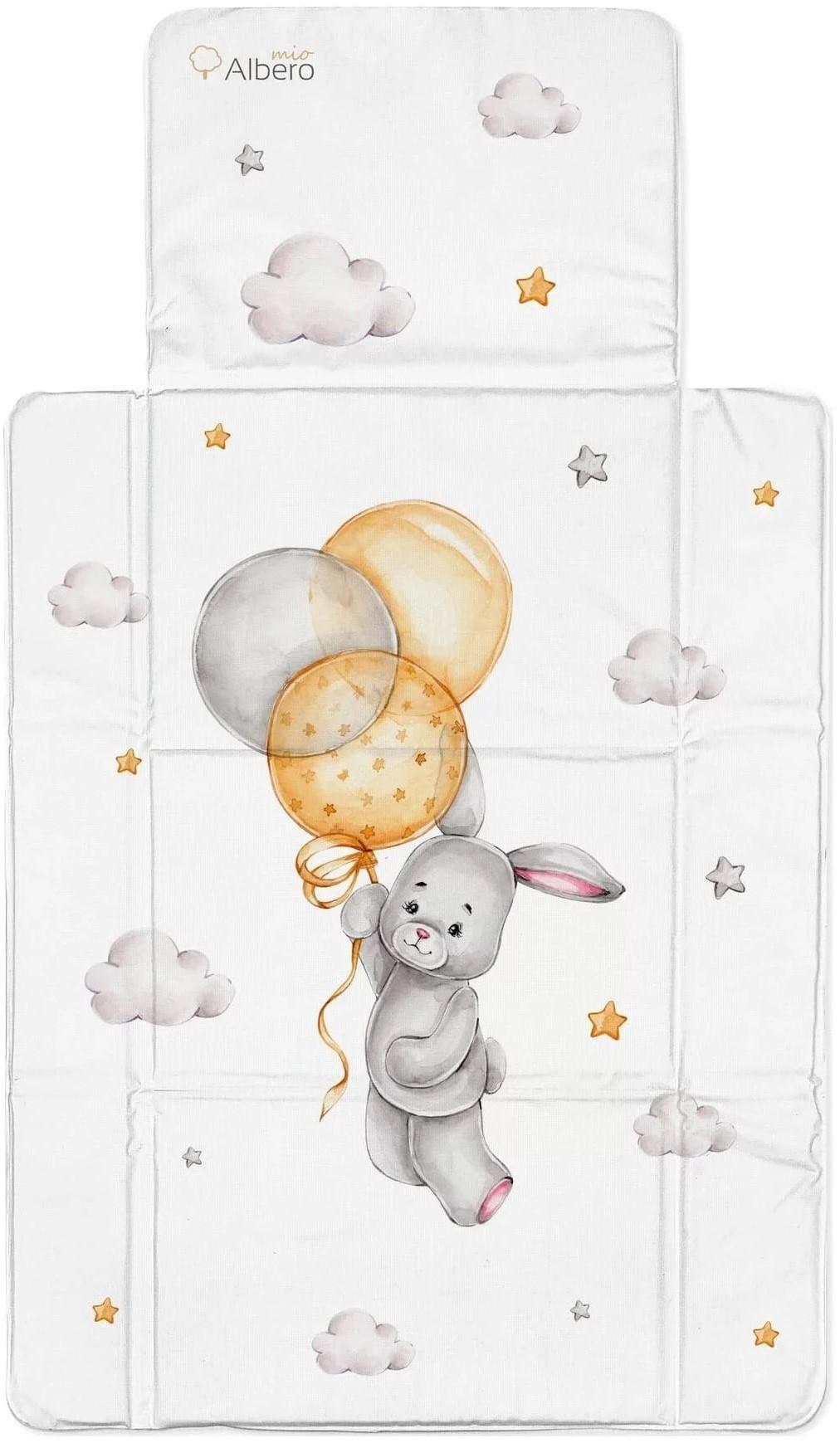 Пеленальный матрасик Albero Mio Bunny