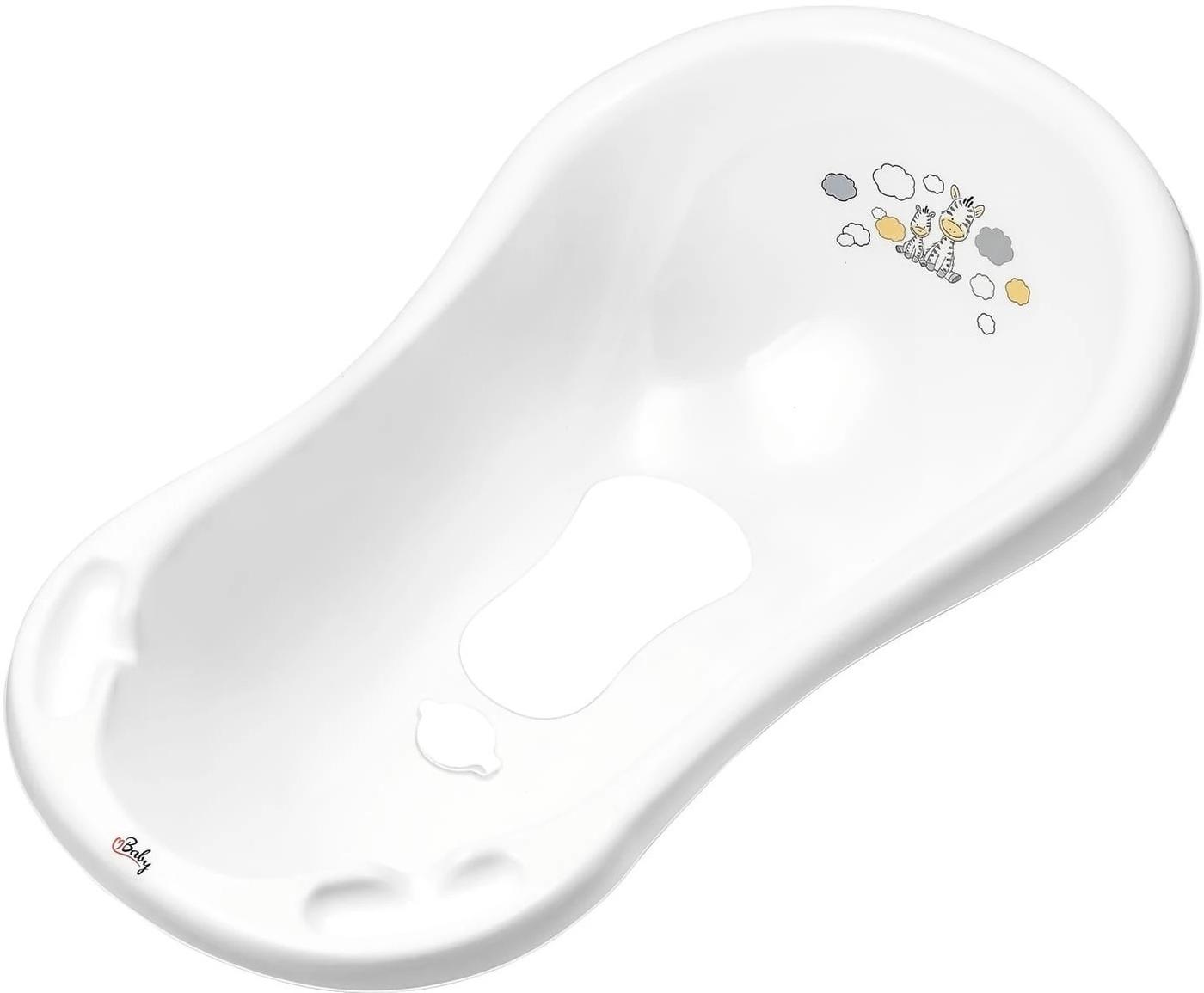 Ванночка Maltex Anti-Slip Zebra White 84 см