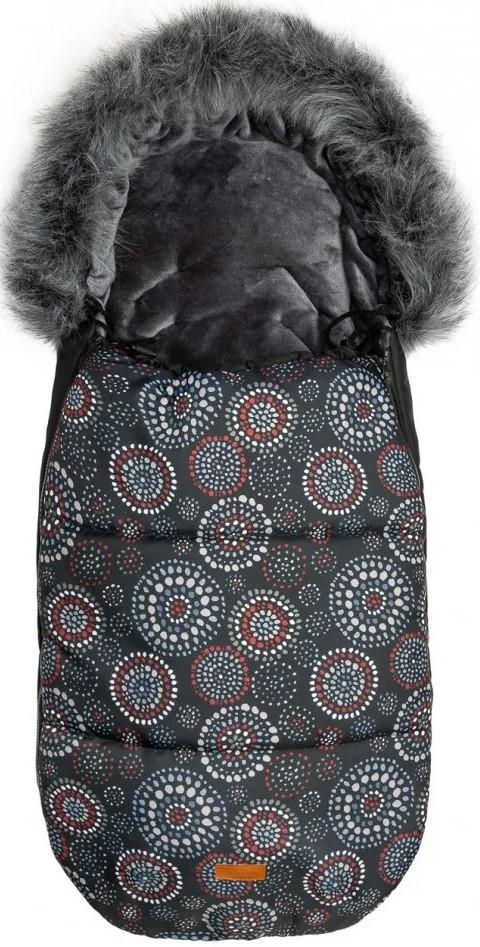 Husa de iarna pentru carucioare Sensillo Rosettes Black