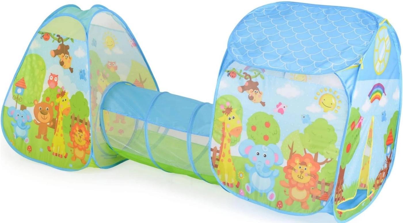 Палатка для детей Moni Zoo 3 in 1 Blue