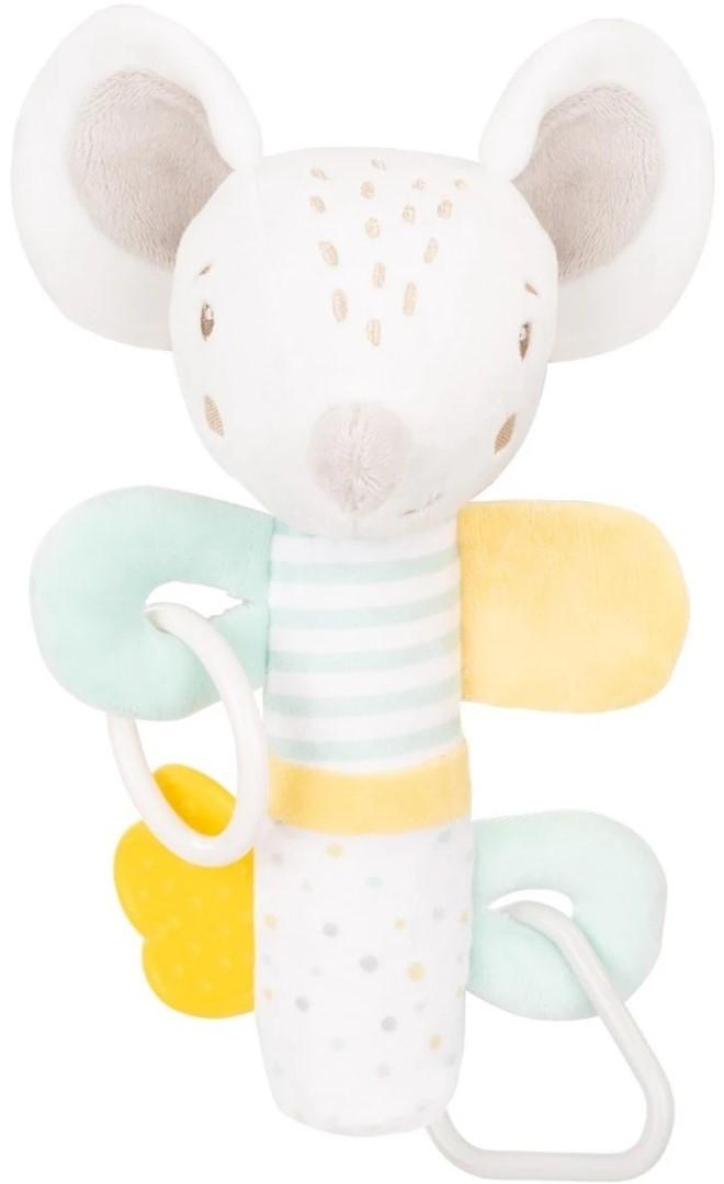 Jucarie bebelus Kikka Boo Squeaker Joyful Mice