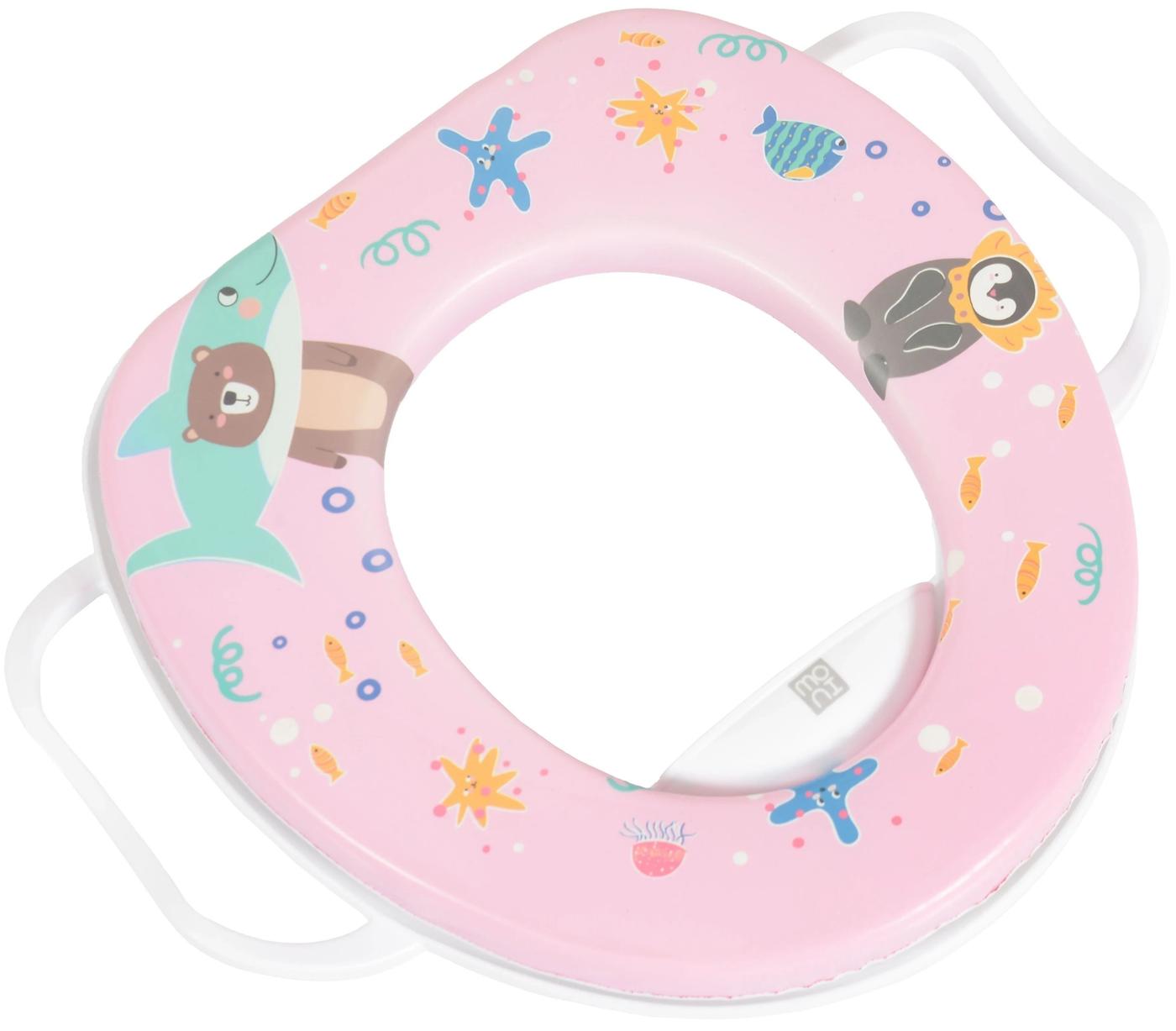 Детское сиденье для унитаза Moni Wiggle Pink