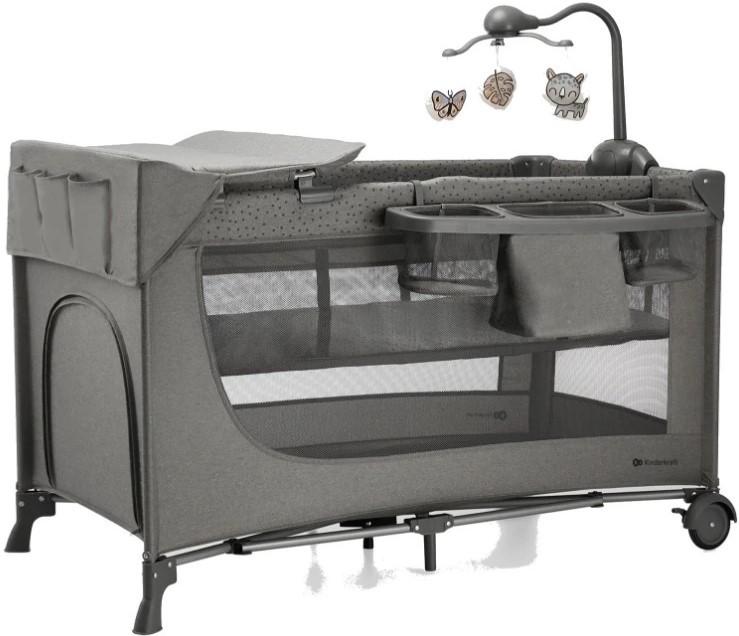 Манеж KinderKraft Joy2 Dark Grey (KLJOY02DGR000AC)