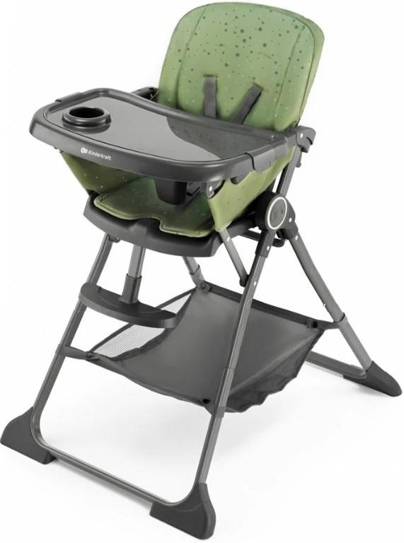 Scaun de masa simplu KinderKraft KHFOLD00GRE0000 FOLDEE Green