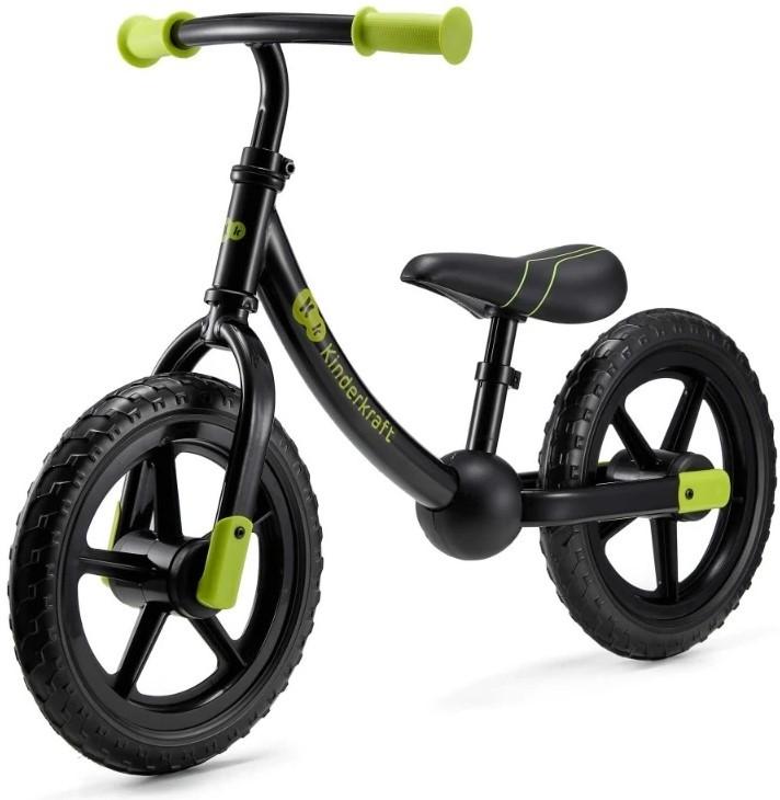 Bicicleta fara pedale KinderKraft 2Way Next Black (KR2WAY25BLK0000)