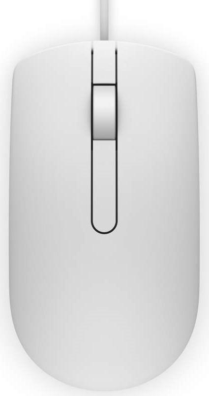 Компьютерная мышь DELL Optical Mouse-MS116 - White (570-AAIP)