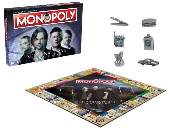 Настольная игра Winning Moves Monopoly „Сверхъестественное” (Англ.)