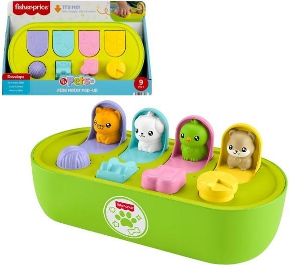 Jucarie interactiva Fisher  price De-a v-ați ascunselea cu animalele (JDL66)