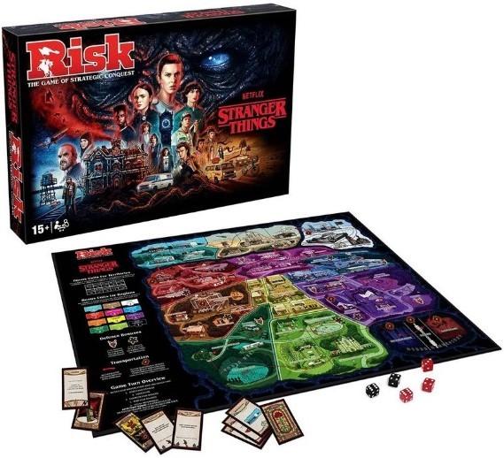 Настольная игра Winning Moves Risk „Очень странные дела” (Англ.)