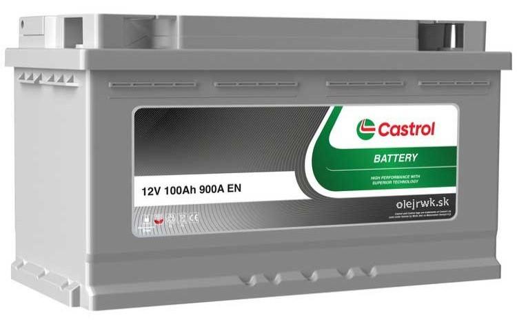 Аккумулятор Castrol 100Ah SLI