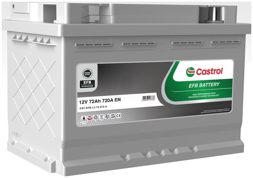 Аккумулятор Castrol 72Ah EFB